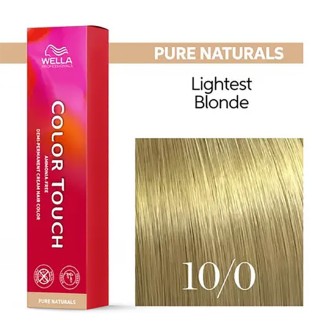 Wella Professional Color Touch Pure Naturals - plaukų dažai, 60 ml - 10/0
