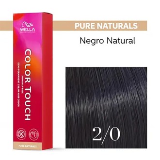 Wella Professional Color Touch Pure Naturals - plaukų dažai, 60 ml - 2/0