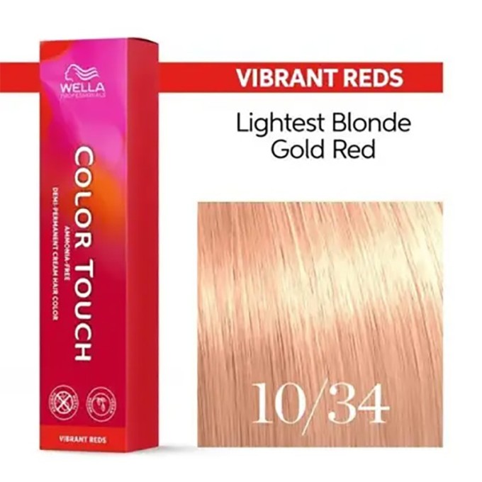 Wella Professional Color Touch Vibrant Reds - plaukų dažai, 60 ml - 10/34