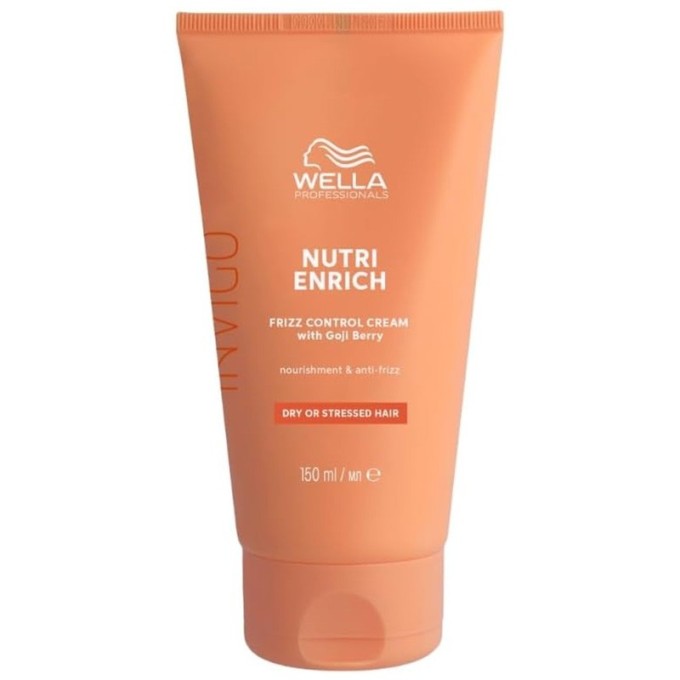 Wella Professionals Invigo Nutri Enrich Frizz Control Cream - kremas sausiems ir pažeistiems