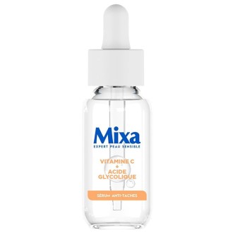 Mixa Vitamin C + Glycolic Acid Anti-Dark Spot Serum - veido serumas pigmentinėms dėmėms, 30 ml
