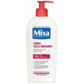 Mixa Urea Cica Repair+ Body Milk - kūno losjonas labai sausai odai, 400 ml