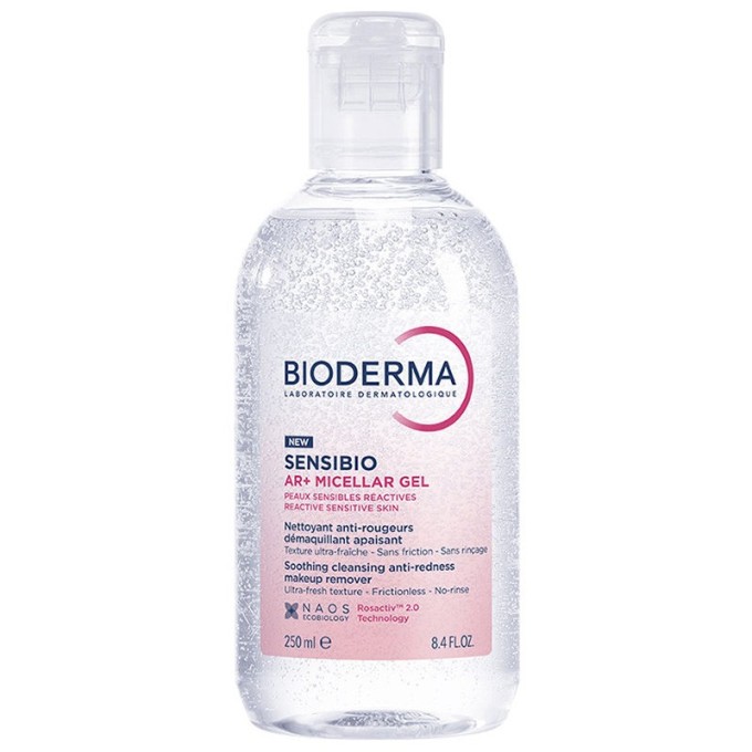 Bioderma Sensibio AR+ Micellar Gel - micelinis valomasis gelis jautriai, į paraudimą linkusiai