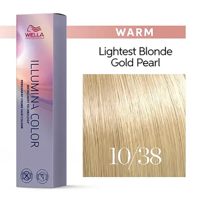 Wella Professional Illumina Color - plaukų dažai, 60 ml - 10/38