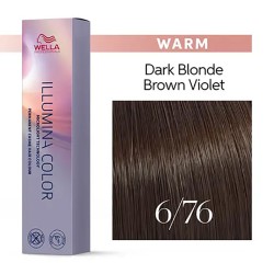 Wella Professional Illumina Color - plaukų dažai, 60 ml - 6/76