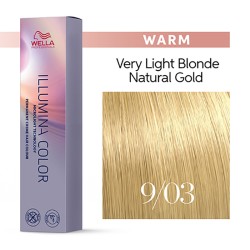 Wella Professional Illumina Color - plaukų dažai, 60 ml - 9/03
