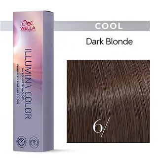 Wella Professional Illumina Color - plaukų dažai, 60 ml - 6/