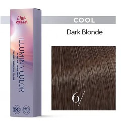 Wella Professional Illumina Color - plaukų dažai, 60 ml - 6/