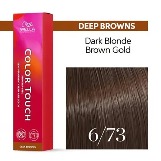 Wella Professional Color Touch Deep Browns - plaukų dažai, 60 ml - 6/73