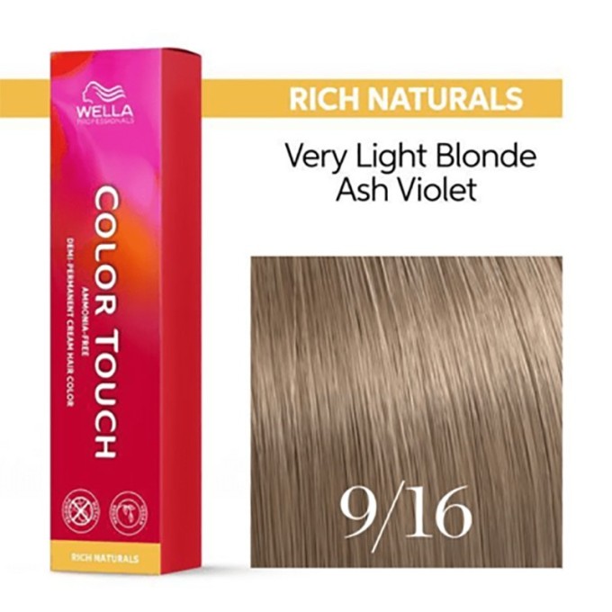 Wella Professional Color Touch Rich Naturals - plaukų dažai, 60 ml - 9/16