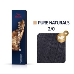 Wella Professional Koleston Perfect ME + Pure Naturals - plaukų dažai, 60 ml - 2/0