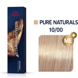 Wella Professional Koleston Perfect ME + Pure Naturals - plaukų dažai, 60 ml - 10/00