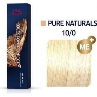 Wella Professional Koleston Perfect ME + Pure Naturals - plaukų dažai, 60 ml - 10/0