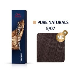 Wella Professional Koleston Perfect ME + Pure Naturals - plaukų dažai, 60 ml - 5/07