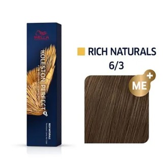 Wella Professional Koleston Perfect ME Rich Naturals - plaukų dažai, 60 ml - 6/3