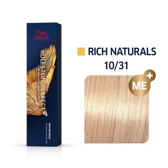 Wella Professional Koleston Perfect ME Rich Naturals - plaukų dažai, 60 ml - 10/31