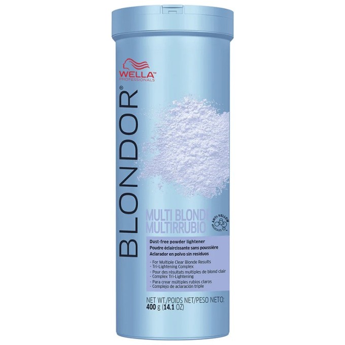Wella Professional Blondor Multi Blonde - šviesinimo milteliai, 400 ml