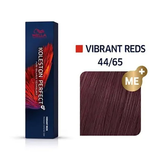 Wella Professional Koleston Perfect ME Vibrant Reds - plaukų dažai, 60 ml - 44/65