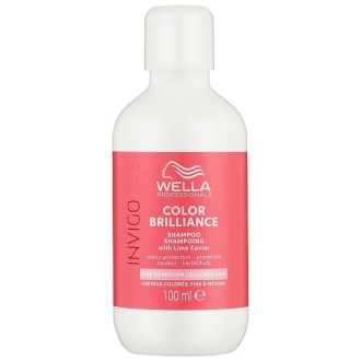 Wella Professional Invigo Color Brilliance Shampoo - šampūnas ploniems plaukams, 100 ml