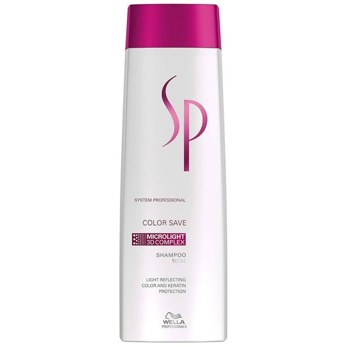 Wella Professional SP Color Save Shampoo - šampūnas dažytiems plaukams, 250 ml