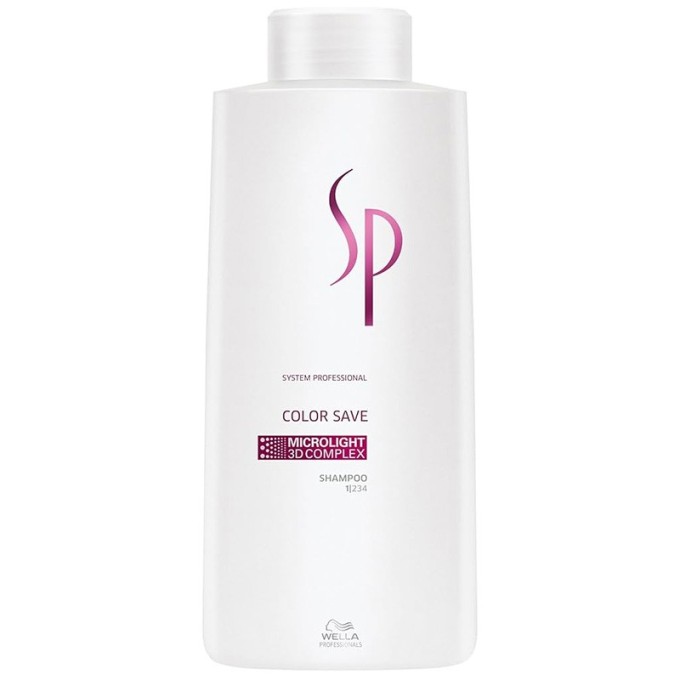 Wella Professional SP Color Save Shampoo - šampūnas dažytiems plaukams, 1000 ml