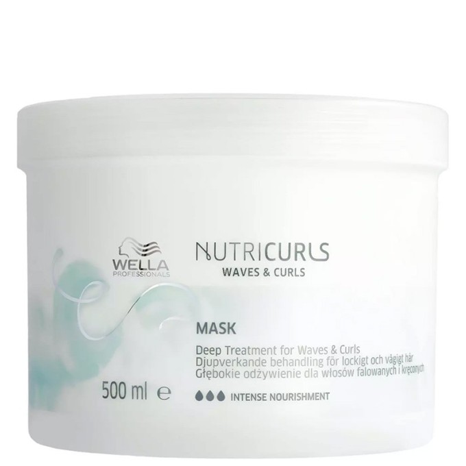 Wella Professional Nutricurls Waves & Curls Mask - kaukė garbanotiems plaukams, 500 ml