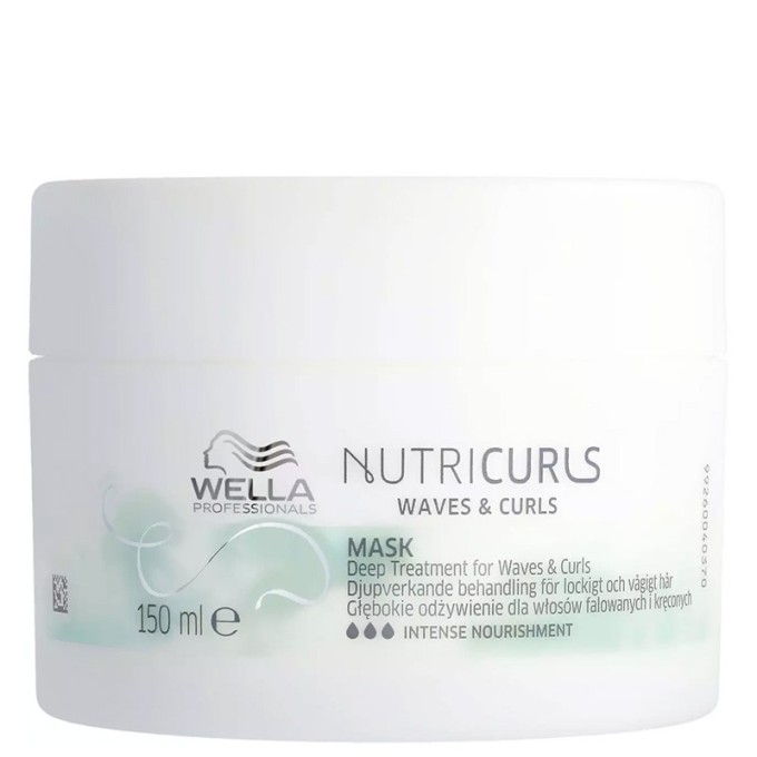 Wella Professional Nutricurls Waves & Curls Mask - kaukė garbanotiems plaukams, 150 ml
