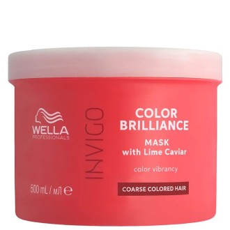 Wella Professional Invigo Color Brilliance Mask - plaukų kaukė dažytiems plaukams, 500 ml