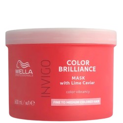Wella Professional Invigo Color Brilliance Mask - plaukų kaukė dažytiems plaukams, 500 ml