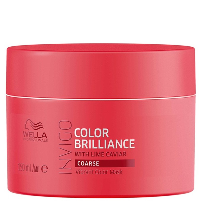 Wella Professional Invigo Color Brilliance Mask - plaukų kaukė dažytiems plaukams, 150 ml