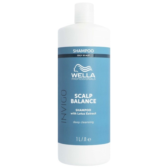 Wella Professional Invigo Scalp Balance Oily Scalp Shampoo - šampūnas, 1000 ml