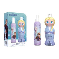 FRAGRANCES FOR CHILDREN Disney Frozen Gift set body spray 200 ml and shower gel and shampoo 2 in 1 400 ml 200ml