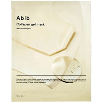 Abib Jericho Rose Jelly Collagen Gel Mask - Stangrinamoji lakštinė kaukė su kolagenu ir keramidais