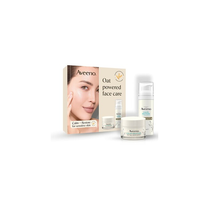 Aveeno Calm+Restore Set ( suchá a citlivá pokožka ) - Dárková sada pleťové péče