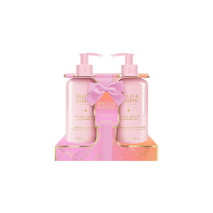 Baylis & Harding Hand and Body Care Set (Jojoba, Vanilla & Almond oil) - Gift set 300ml