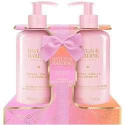 Baylis & Harding Hand and Body Care Set (Jojoba, Vanilla & Almond oil) - Gift set 300ml