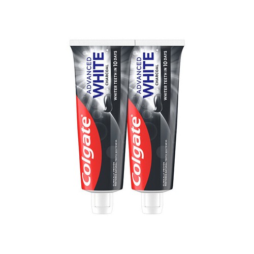 Colgate Advanced White Charcoal Duo Toothpaste - Bělicí zubní pasta 75ml