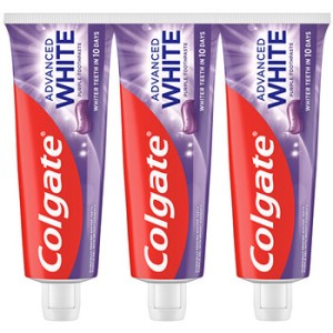 Colgate Advanced White Purple Trio Toothpaste - Zubní pasta 75ml