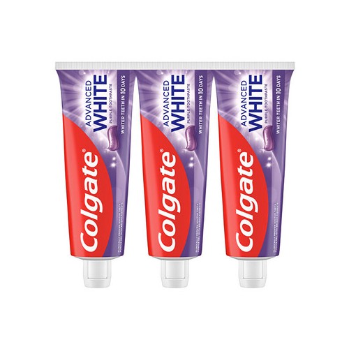 Colgate Advanced White Purple Trio Toothpaste - Zubní pasta 75ml
