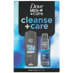 Dove Men Cleanse +Care Body Set - Dárková sada tělové péče