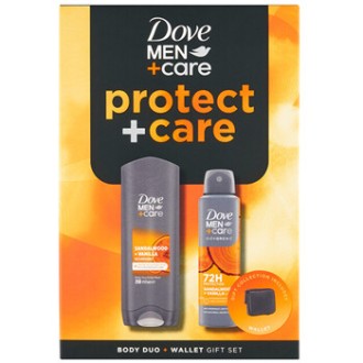 Dove Men Protect +Care Set - kūno priežiūros dovanų rinkinys vyrams