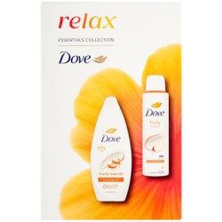 Dove Relax Bodx Care Set - Dárková sada tělové péče