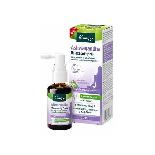 Kneipp Ashwagandha Spray - Relaxační sprej 30ml