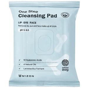 Mizon One Step Cleansing Pad - veido valymo pagalvėlės, 30 vnt.