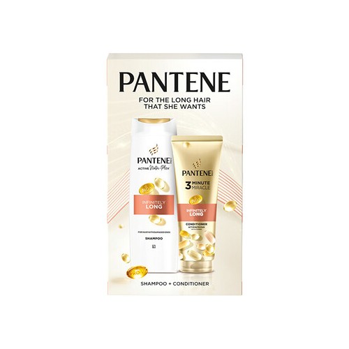 Pantene Infinity Long Set - plaukų priežiūros rinkinys