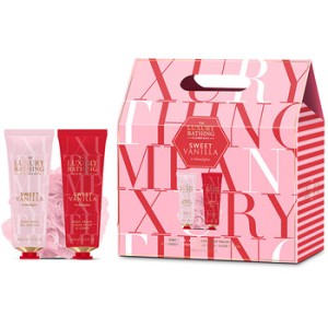 The Luxury Bathing Company Bath care gift set (Vanilla & Almond)