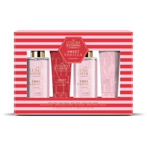 The Luxury Bathing Company Bath care gift set (Vanilla & Almond)
