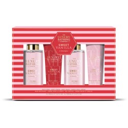 The Luxury Bathing Company Bath care gift set (Vanilla & Almond)