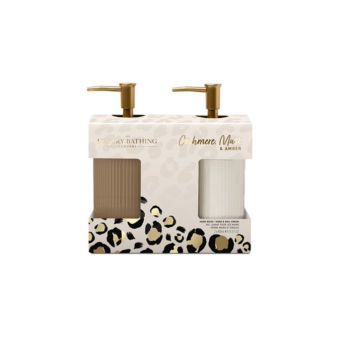 The Luxury Bathing Company Hand Care Gift Set ( Cashmere, Musk & Amber )
