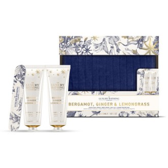 The Luxury Bathing Company Body Care Gift Set ( Bergamot, Ginger & Lemongrass )